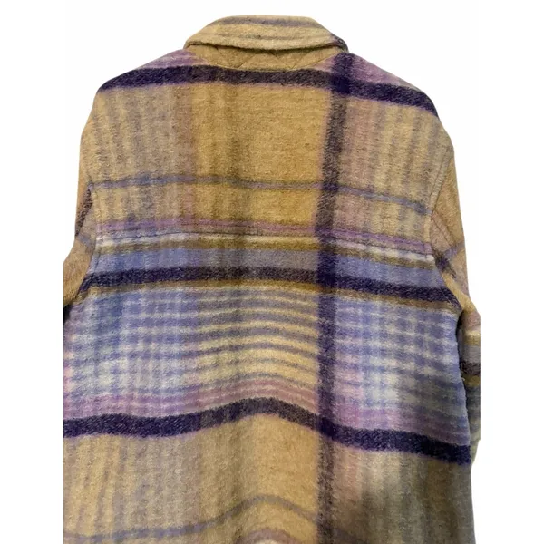 Wilfred Free Aritzia The Ganna Shirt Jacket‎ Elaine Violet Purple Women's Size M - Image 4