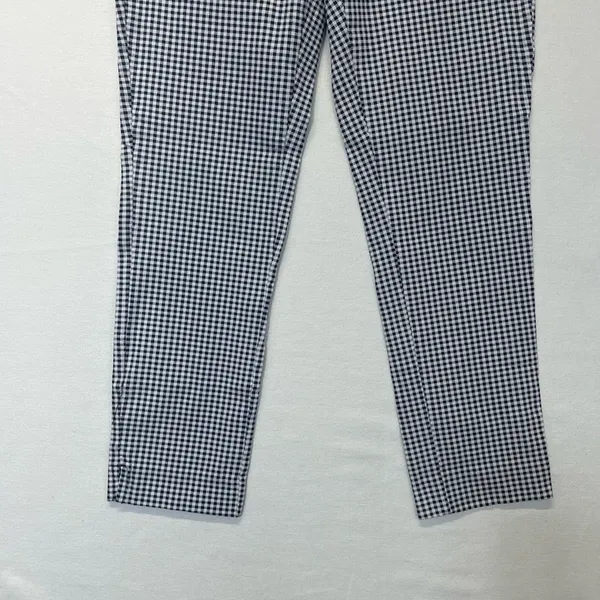 Michael Kors Gingham Pull-On Skinny Ankle Pants High Rise Women’s Medium - Image 5