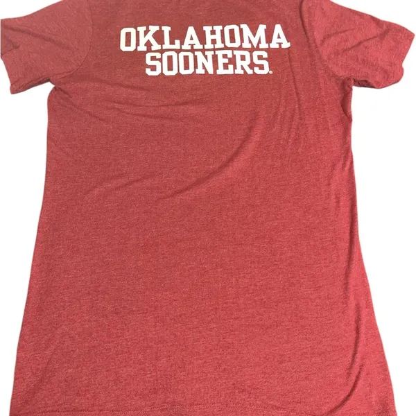 OU Sooners T Shirt Red Size XL - Image 2