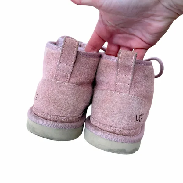 UGG Light Pink Neumel Boots Sz 6 - Image 4