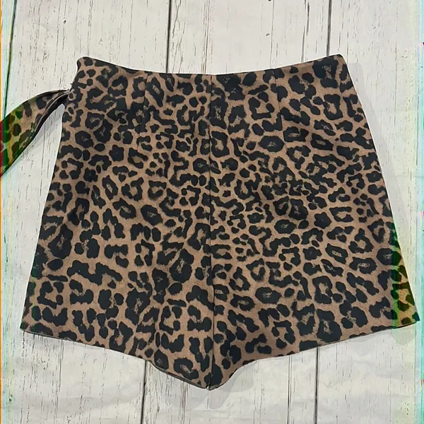 Zara animal print skort - Image 4
