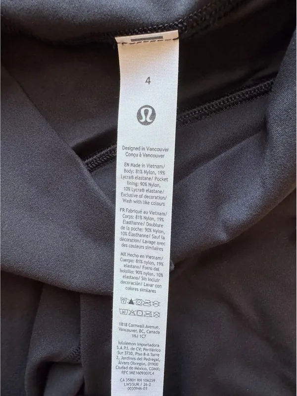 Lululemon Align Jogger High Rise 28” Black Size 4 NWT - Image 6
