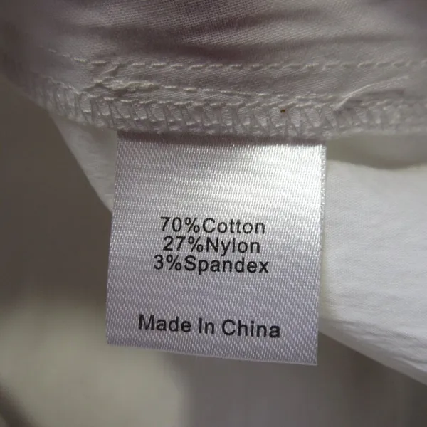 NWT Tuckernuck Charlie in White Sleeveless Cotton Blend Shirt Dress XL - Image 7
