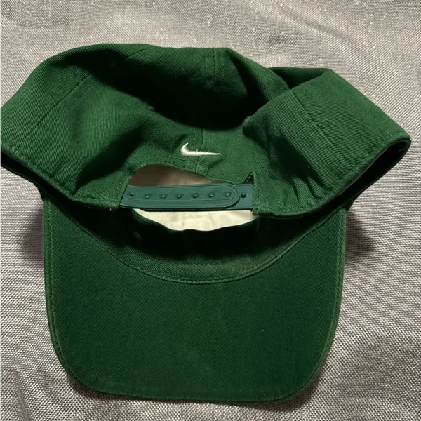 Nike Michigan State University Spartans Green and White Women's Cap - Image 2