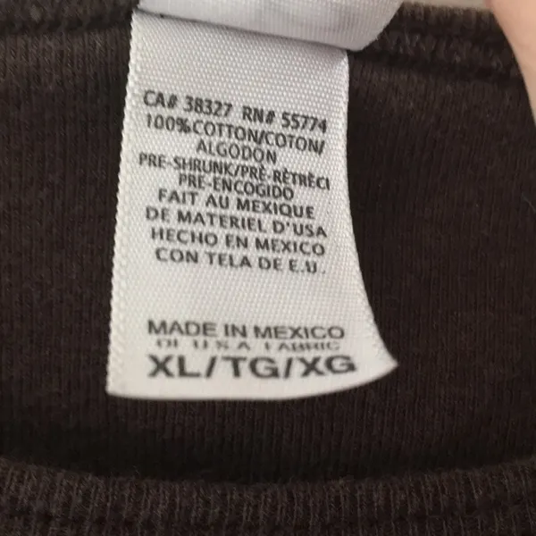 FINAL MARKDOWN Classic gaziani tee xl Brown - Image 4
