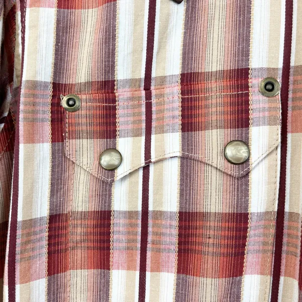 B&D Panhandle Slim Women Western Shirt Large‎ Plaid Pearl Snap Cowgirl Rodeo Y2K - Image 3