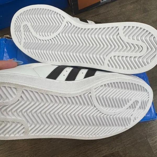 adidas Superstar II Athletic Shoe - Cloud White / Core Black / Cloud White - Image 7