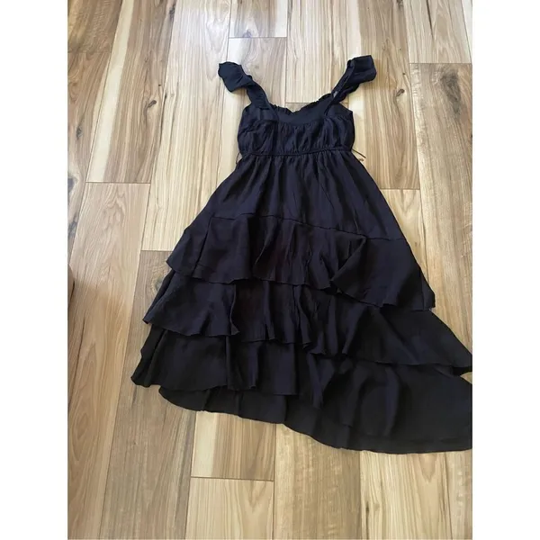 NWT MAX+ASH Black Sleeveless Dress M - Image 3