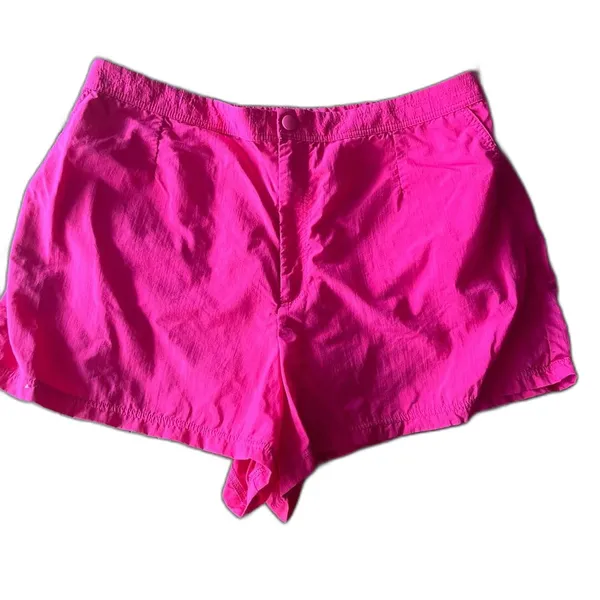 Lands’ End Built in Underwear Fly Front Hybrid Pink Shorts - Image 7