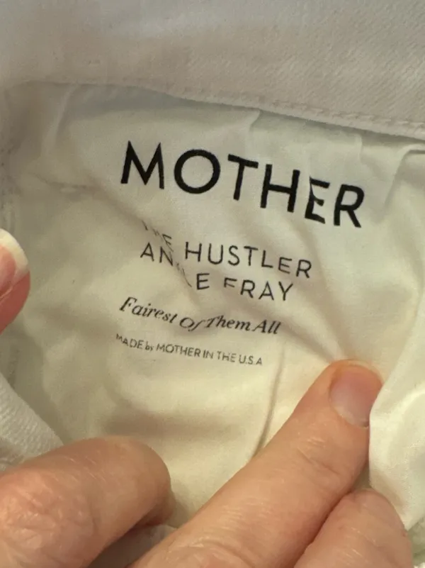 MOTHER Hustler Ankle‎ Fray Jeans - Image 8