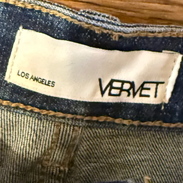 NWT VERVET Jeans Erika Stretch Mom Skinny Capri Jeans Size 28 - Image 7