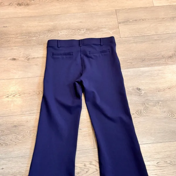 Betabrand Classic‎ Dress Pant Yoga Bootcut Navy Blue Size Medium M - Image 4