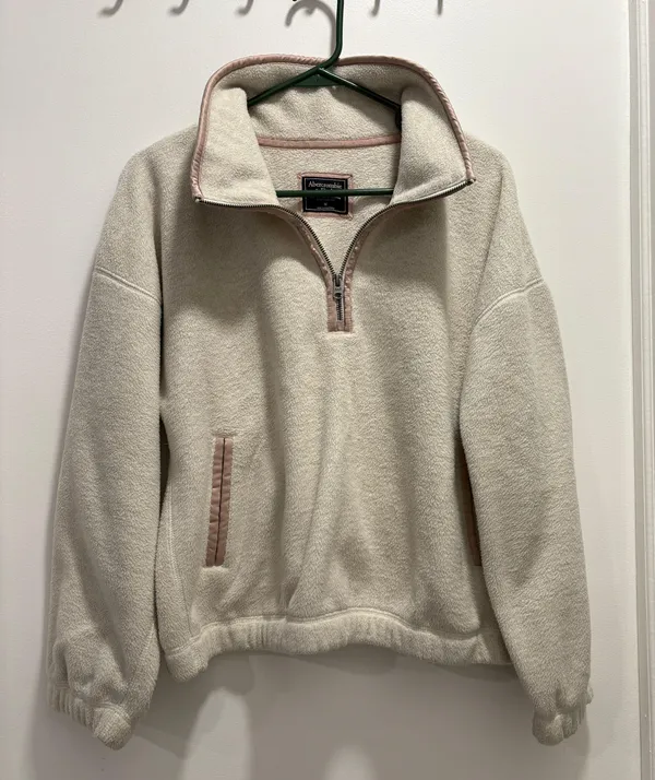 Abercrombie Quarter Zip Fleece - Image 2