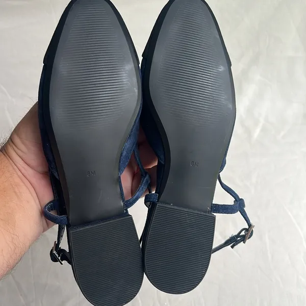 Steve Madden Women’s Belinda Flats Purple Black size 6 = - Image 5