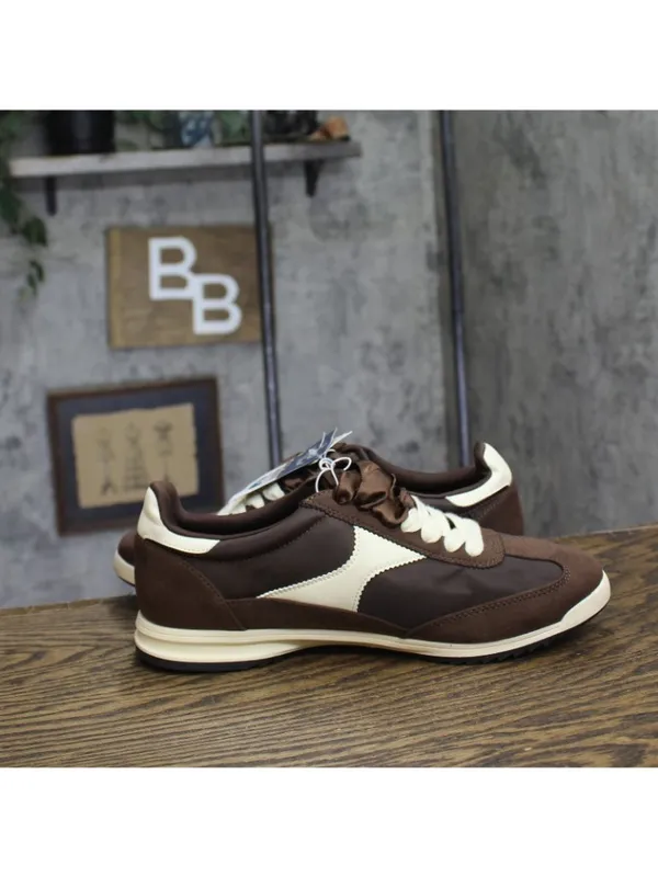 NWT Universal Thread Skyler Jogger Sneakers Low Top Double Lace Brown Multi 9M - Image 7