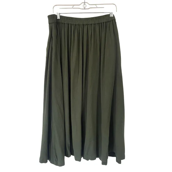 Disturbia Foliate Embroidered Midaxi Skirt Size 12 - Image 4