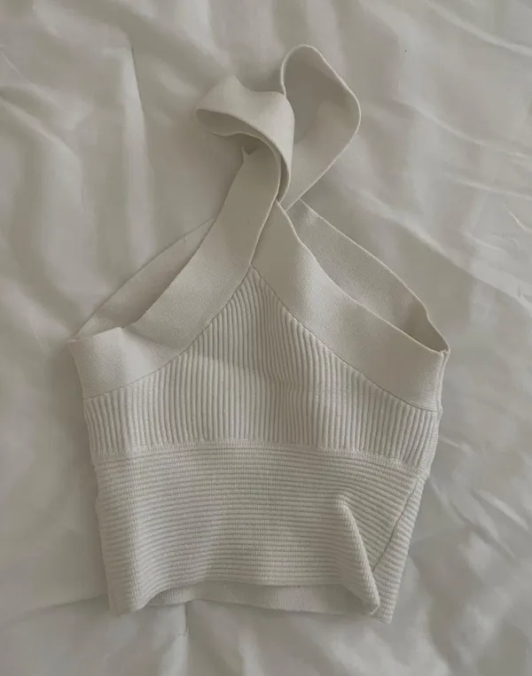 Abercrombie White Going Out Top - Image 2