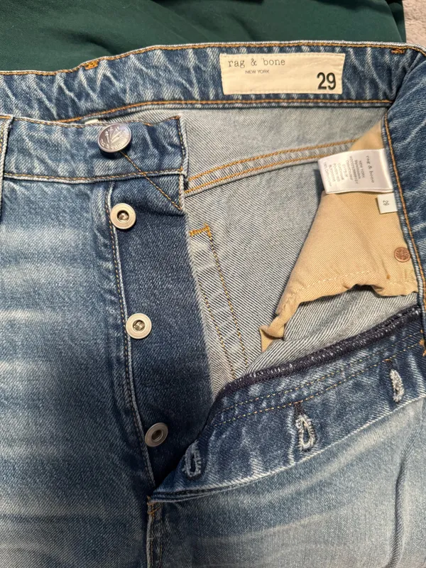 Rag & Bone Jeans High-Rise Alex Straight - Image 4