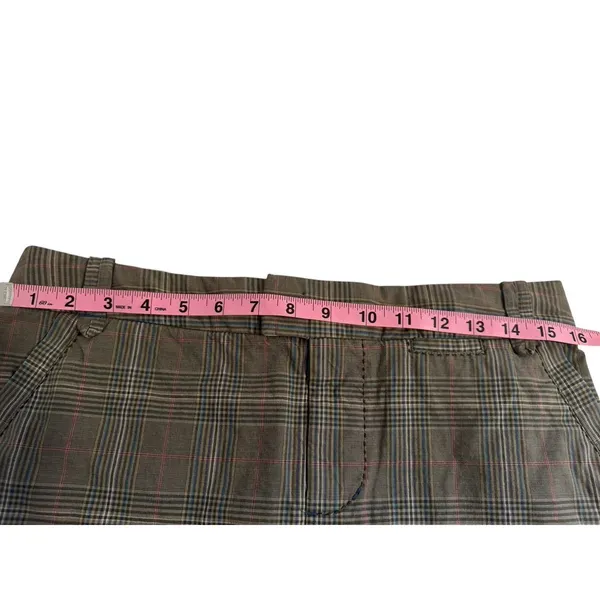 American Eagle Pencil Skirt Women’s Size 6 Gray Plaid Preppy Front Slit EUC - Image 7
