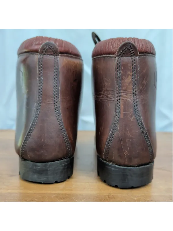 Vintage Leather Italian Made Mountaineering Style Boots - Image 7