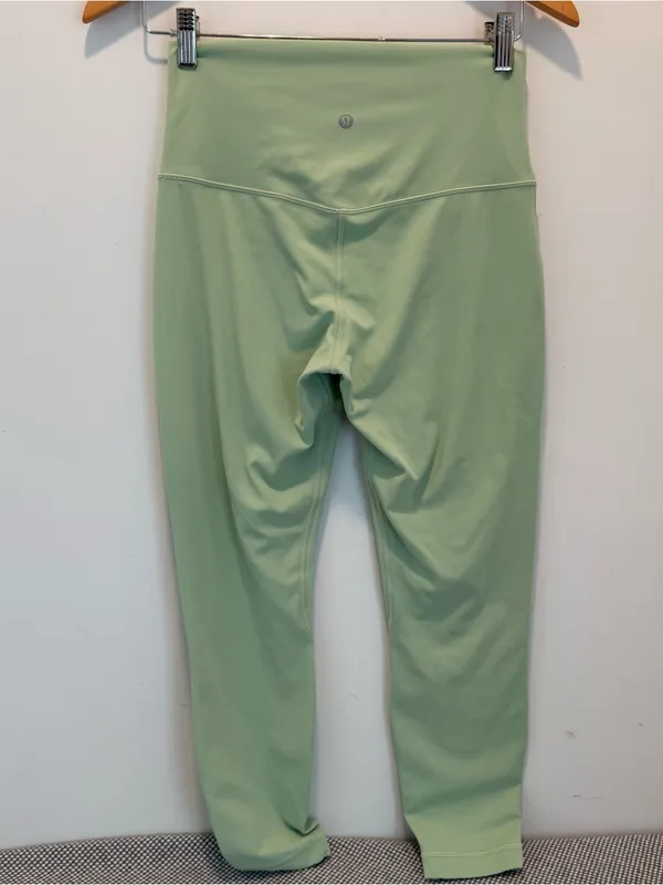 Lululemon Align High-Rise Pant 25" Desert Green size 8 - Image 7