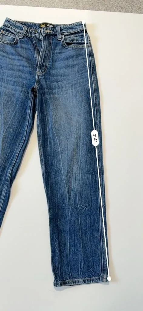 Lee Vintage Modern High Rise Relaxed Stovepipe Jeans - Image 8