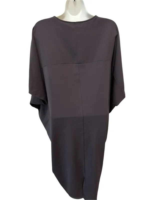 Hatch Women's The Slouch Maternity Dress OS Black Back Split Dolman SS Roomy - Image 4