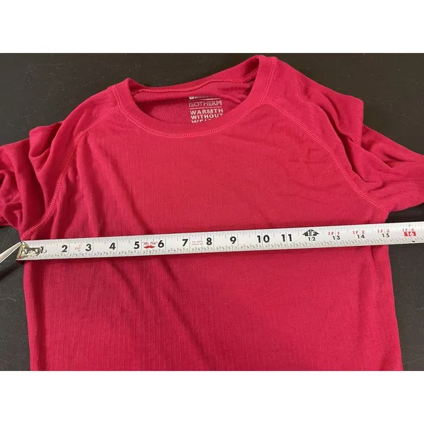 Mountain Warehouse Isotherm Womens Base Layer Thermal Top Pink Long Sleeve 2 - Image 9