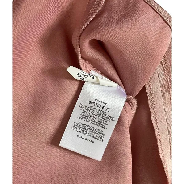 Express Champagne Adjustable Strap Satin Top Size L | 43-11 - Image 4
