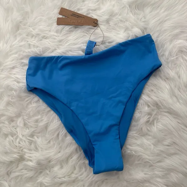 Skims Signature Swim Mid Waist Bottom Tide Size XS - Image 3