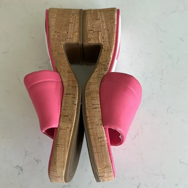 Franco Sarto Women's Pony Slide Sandal, Pink, Size 8, NWOT - Image 3