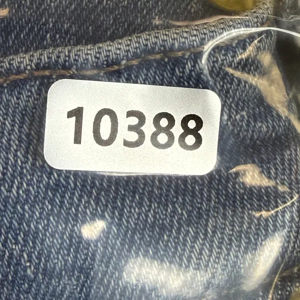 MOTHER The Hustler Ankle Fray Jeans Blue High Rise Bootcut Flare Size 23 - Image 14