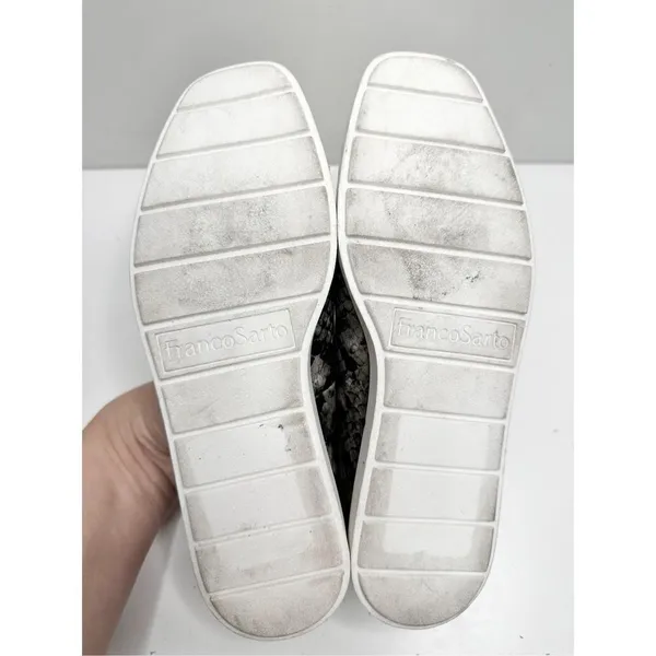 Franco Sarto Loafer Womens Size 5 Snakeskin Print Slip On‎ Square Toe Shoes - Image 11