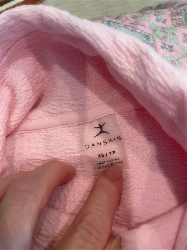 Danskin Pink Pullover  light Sweatshirt - Image 3