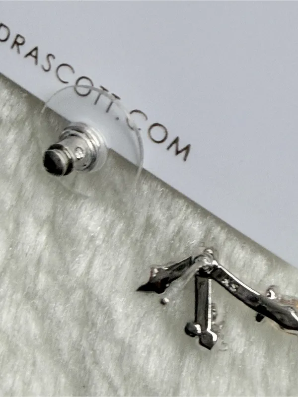 Kendra Scott Meridith Ear Climber Earrings - Silver - Image 5
