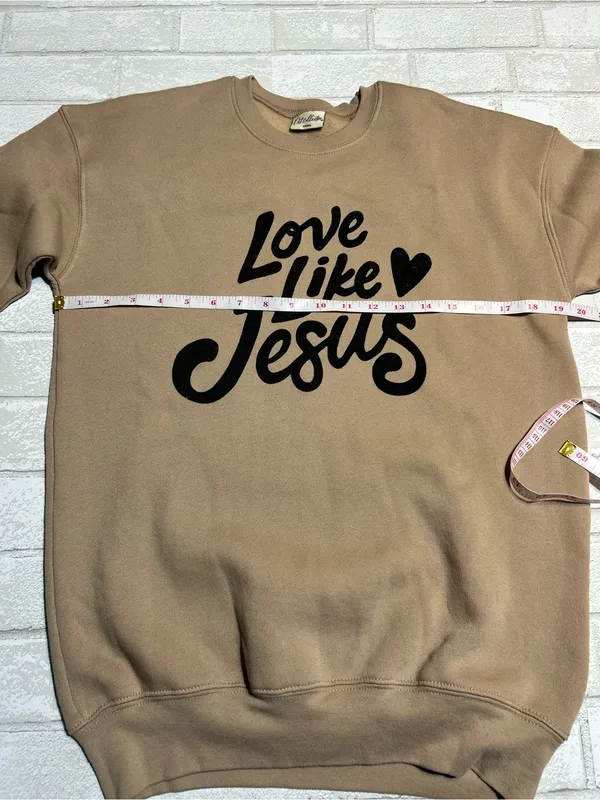 Love Like Jesus Crewneck Sweatshirt - Image 4