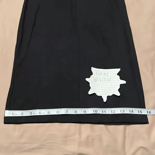NWT enough about me size small sleeveless ruffled bodice dress - Image 9