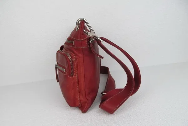 Vintage Fossil Soft Leather Sutter Crossbody Bag Women’s Everyday Purse Pink - Image 8
