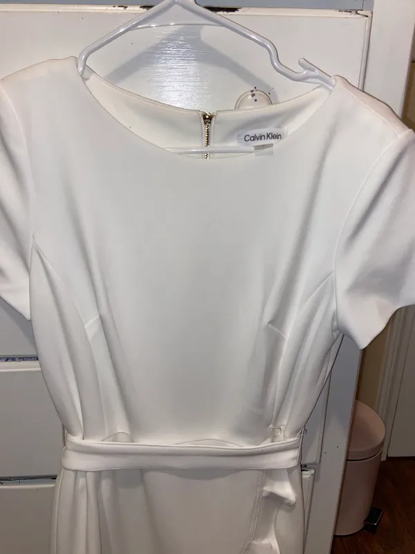 Calvin Klein White Dress - Image 2