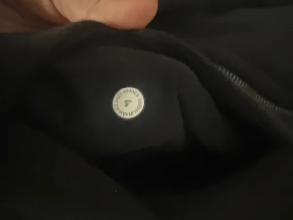 Lululemon Zip-Up Hoodie Black - Image 4