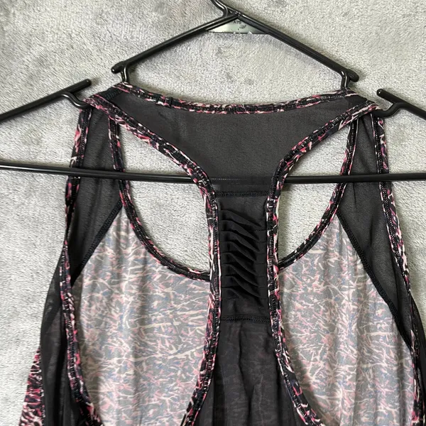 Lululemon Sunshine Salutation Tank Mini Ripple‎ Boom Juice Size 10 Athleisure - Image 4