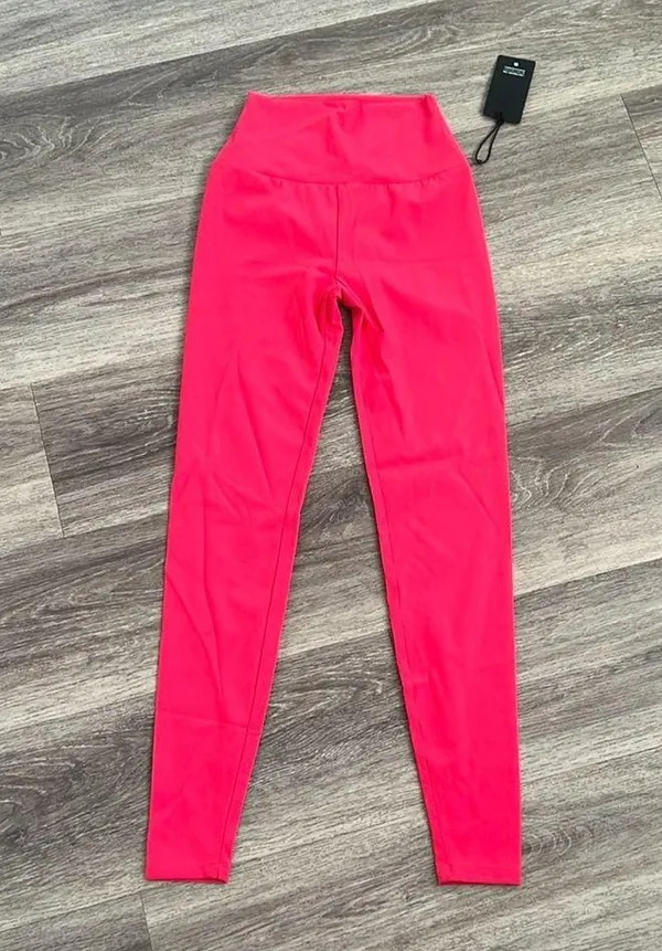 Lanaton Sport High rise Leggings Size XS Sporty Pink Stretch - Image 2