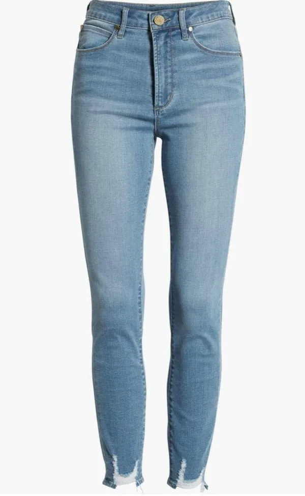 Articles of Society Women’s Heather High Waist Distressed Hem Crop Jeggings - Image 11