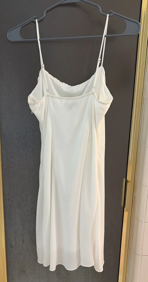 Cotton Candy LA White Dress M  - Image 3