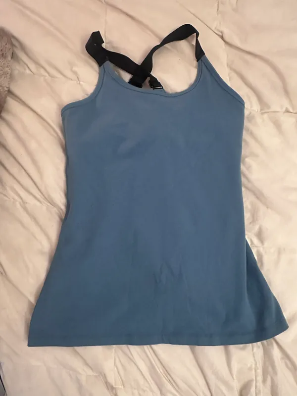 Beyond Yoga turquoise blue athletic tank top - Image 7