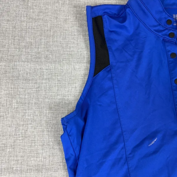 Tail Polo Womens S Blue Mock Neck Sleeveless Golf Breathable‎ Moisture Wicking - Image 3