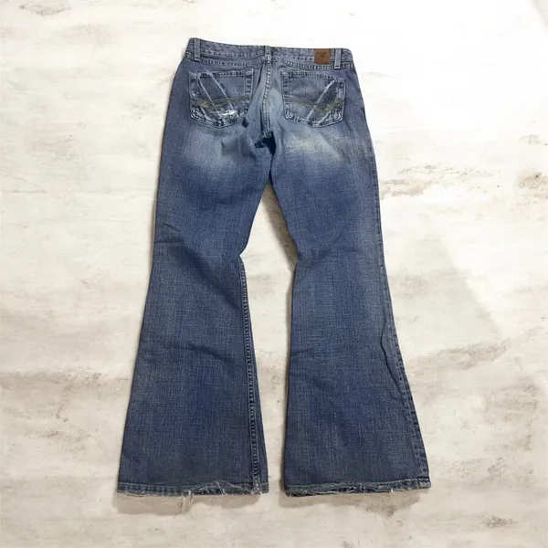 BKE Denim Blue Wide Leg Jeans #BB4 - Image 2