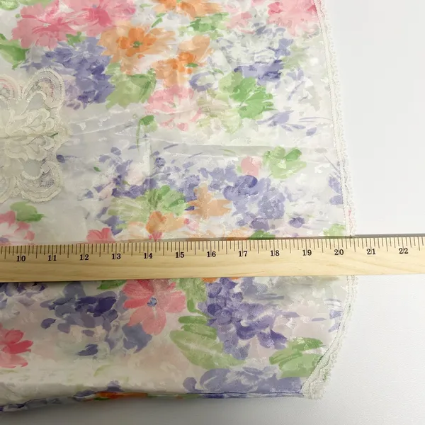 Womens Vintage Y2K 90s Pastel Floral Lace‎ Trim Coquette Cottagecore Cami Top - Image 7