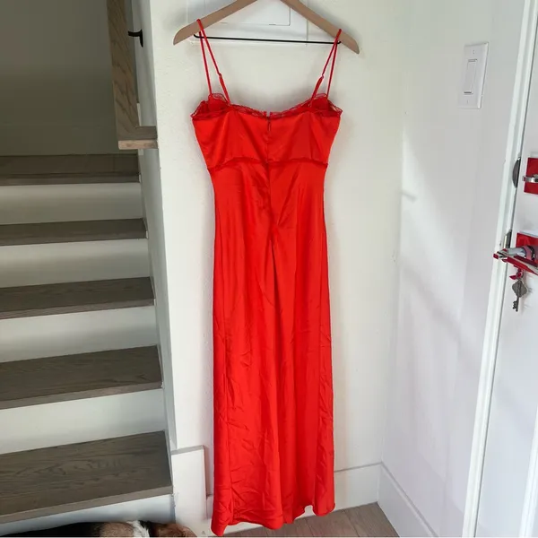 ASTR The Label Florianne Maxi Dress in Orange NWOT - Image 5