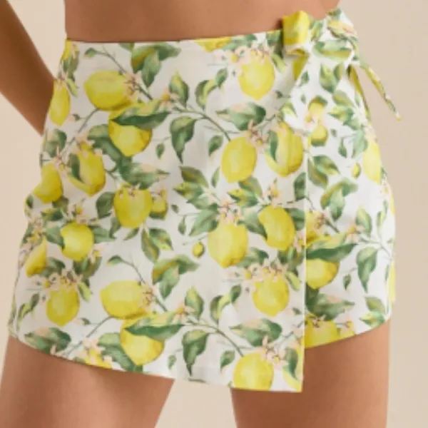 Arula Lemon Limoncello Skort 1X NWT Green - Image 2